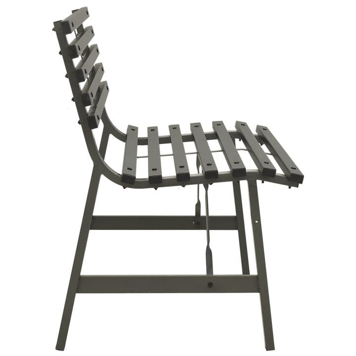 Trädgårdsbänk 110 Cm Stål