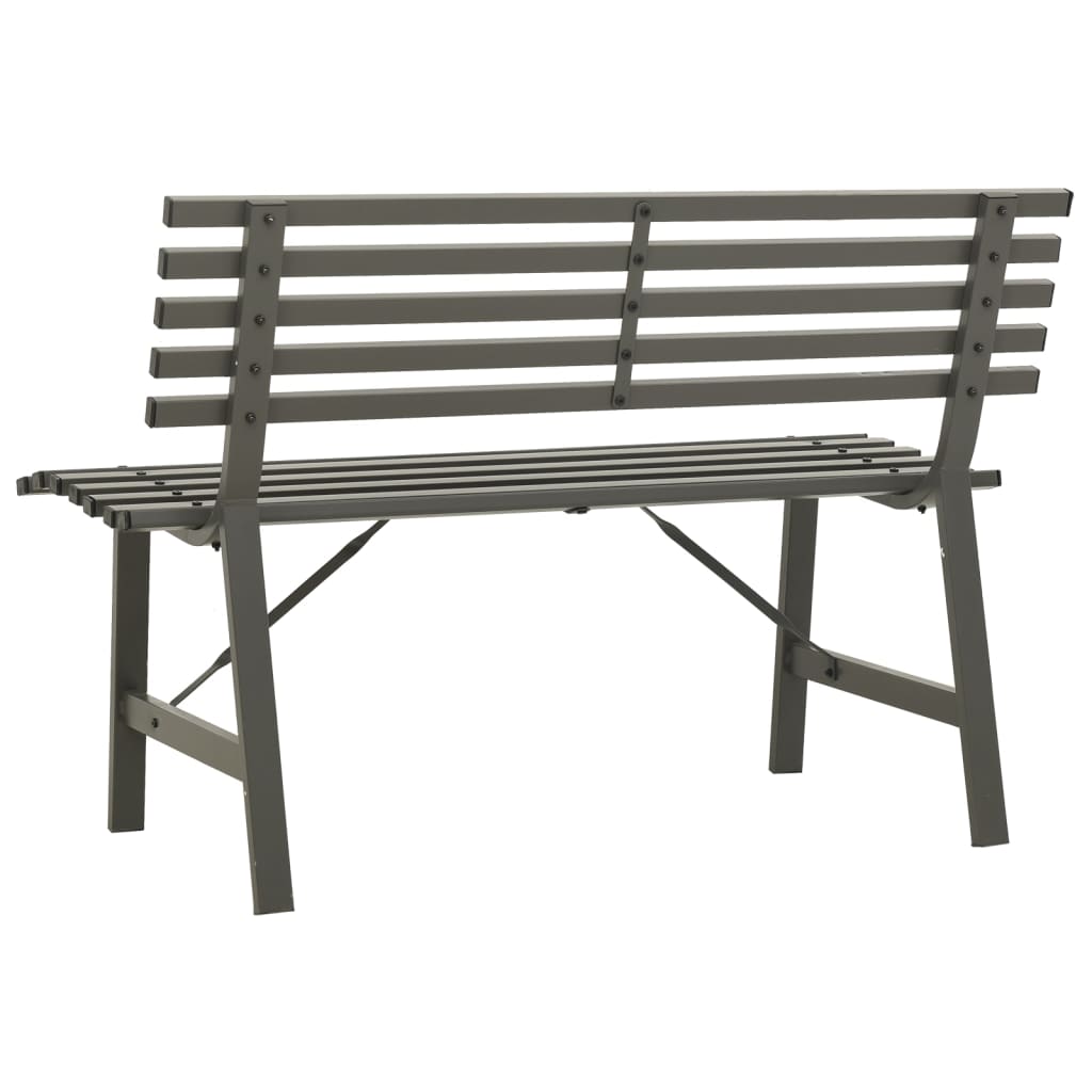 Trädgårdsbänk 110 Cm Stål