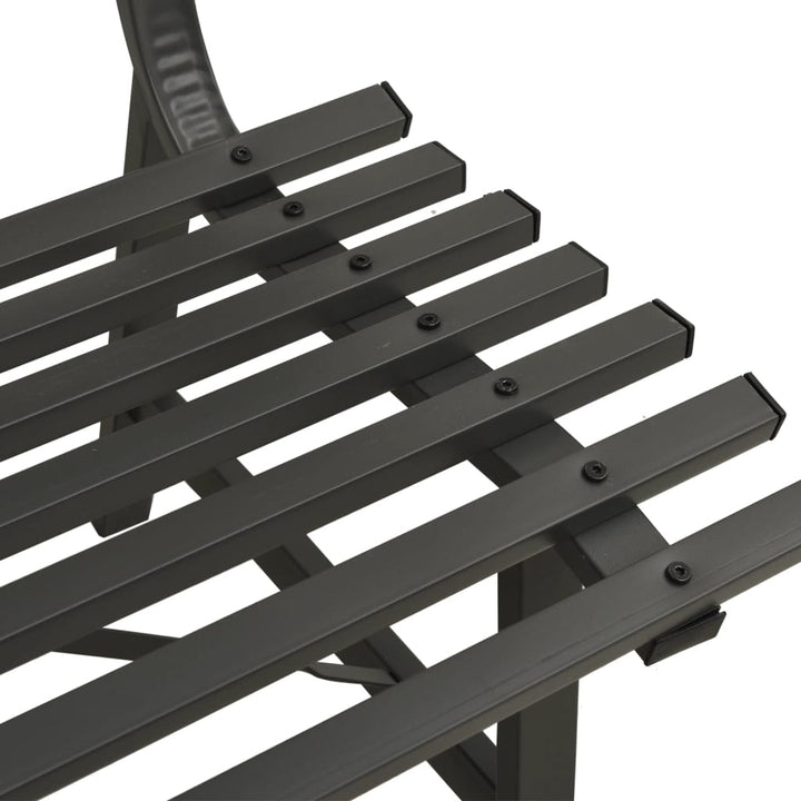 Trädgårdsbänk 110 Cm Stål