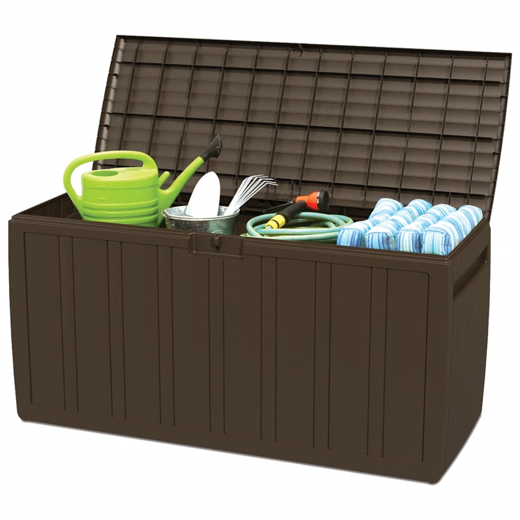 Dynlåda Brun 117X45,5X57,5 Cm 270 L