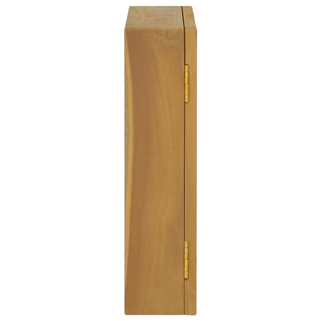 Spegelskåp 60X10X40 Cm Massiv Teak