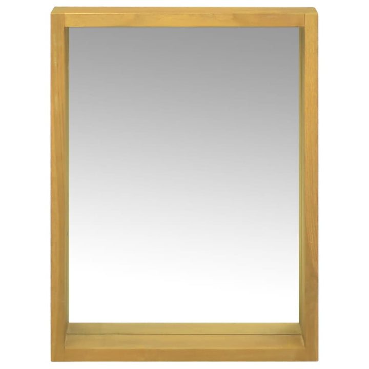 Spegelskåp 30X10X40 Cm Massiv Teak