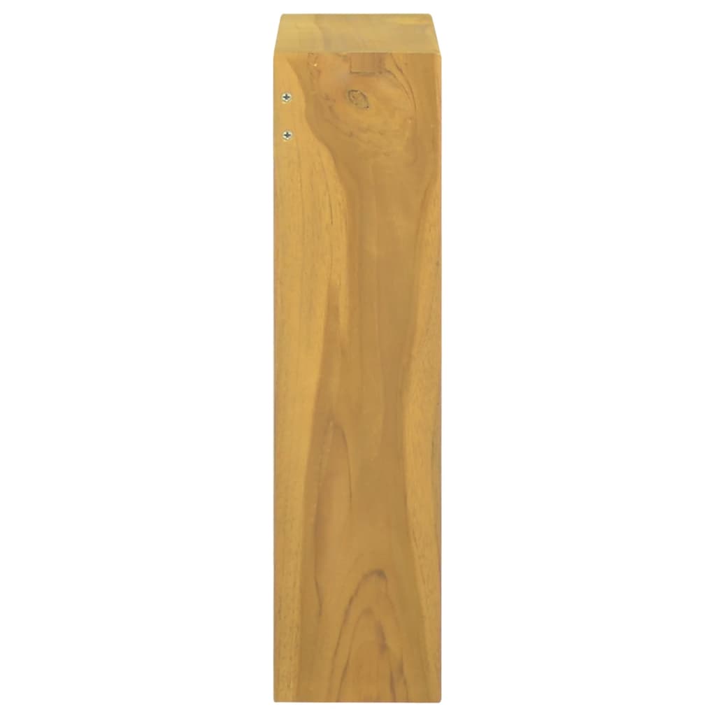 Spegelskåp 30X10X40 Cm Massiv Teak