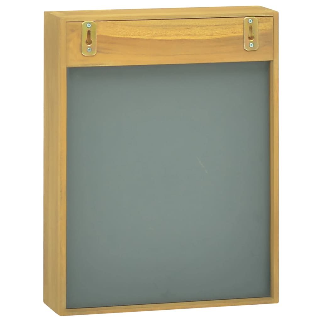 Spegelskåp 30X10X40 Cm Massiv Teak
