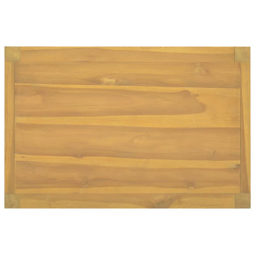 Badrumsskåp 60X40X75 Cm Massivt Teakträ