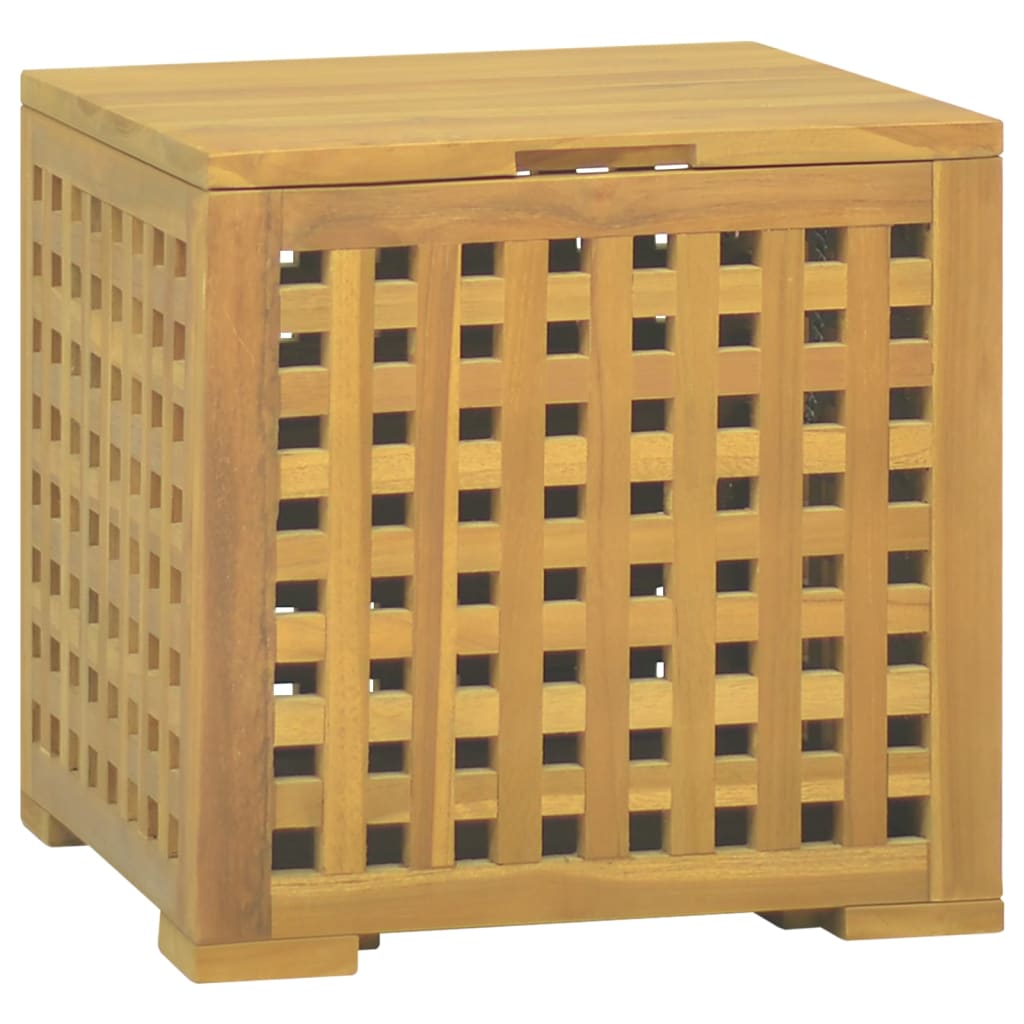Förvaringslåda 40X40X40 Cm Massiv Teak