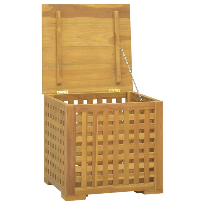 Förvaringslåda 40X40X40 Cm Massiv Teak