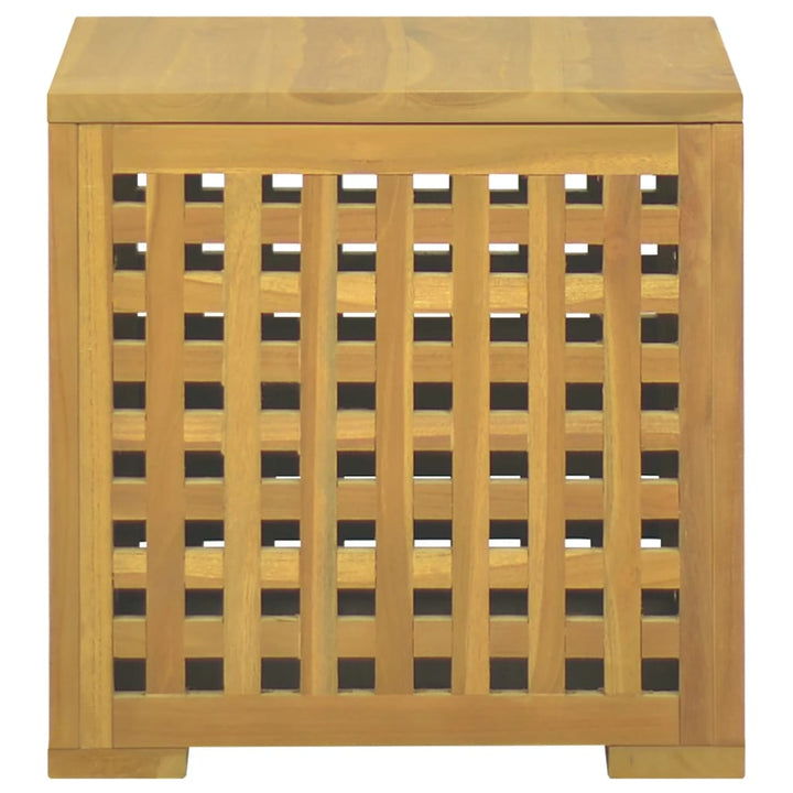 Förvaringslåda 40X40X40 Cm Massiv Teak