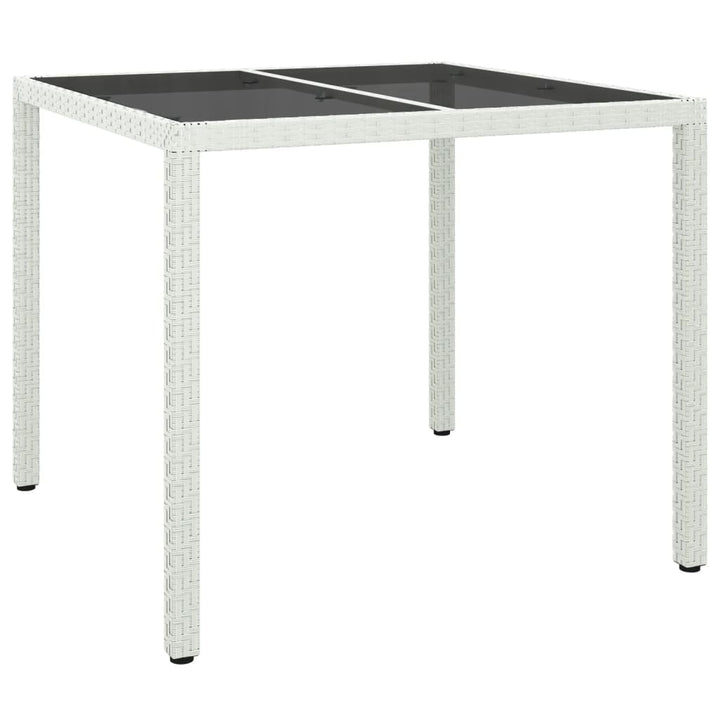 Utebord Härdat Glas Och Konstrotting
