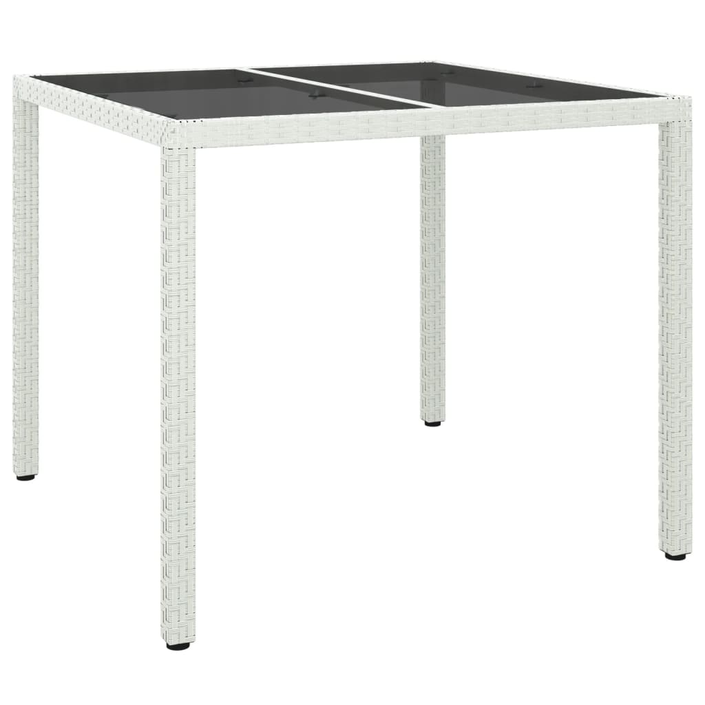 Utebord Härdat Glas Och Konstrotting