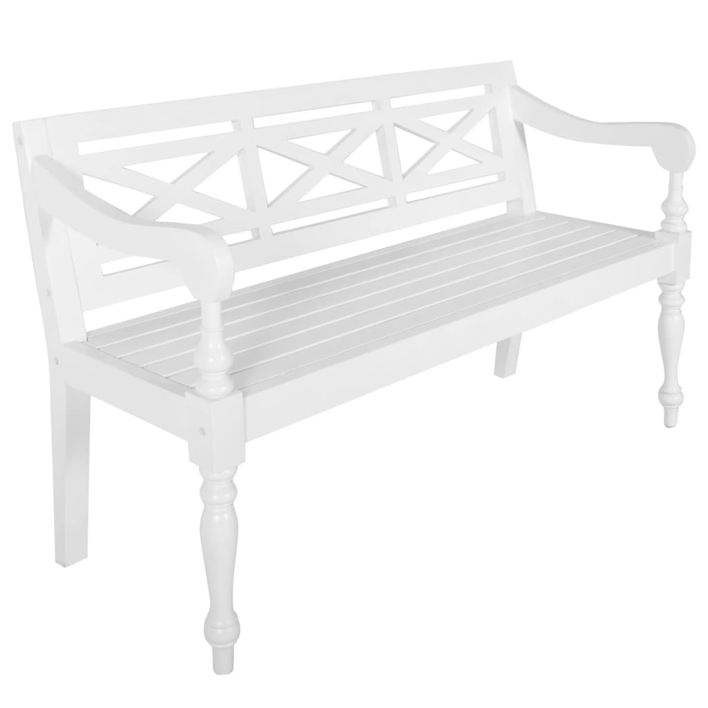 Bataviabänk Massiv Mahogny