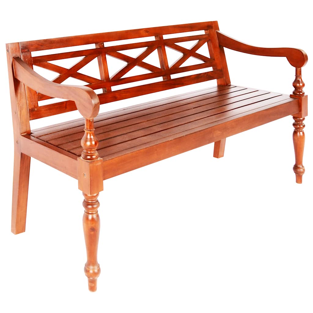 Bataviabänk Massiv Mahogny