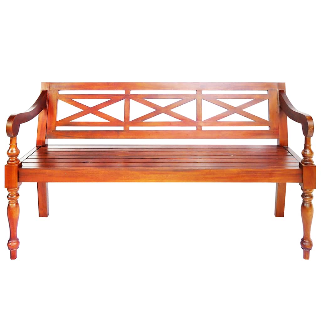 Bataviabänk Massiv Mahogny