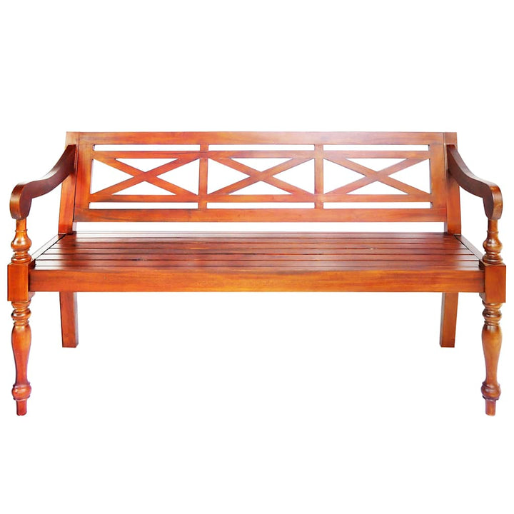 Bataviabänk Massiv Mahogny