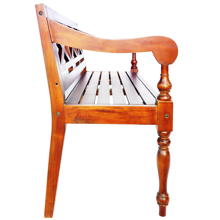 Bataviabänk Massiv Mahogny