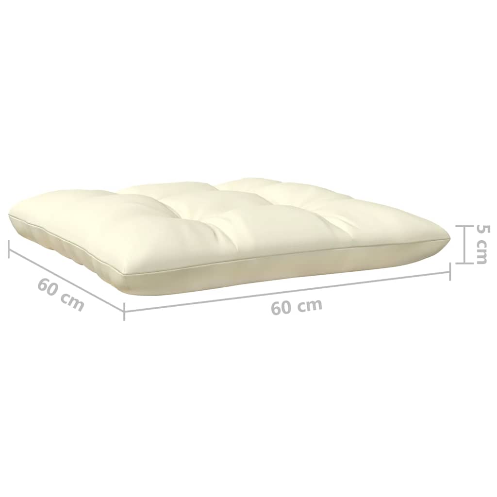 806637  Garden Middle Sofa Med Kuddar Honey Brown Solid Pinewood