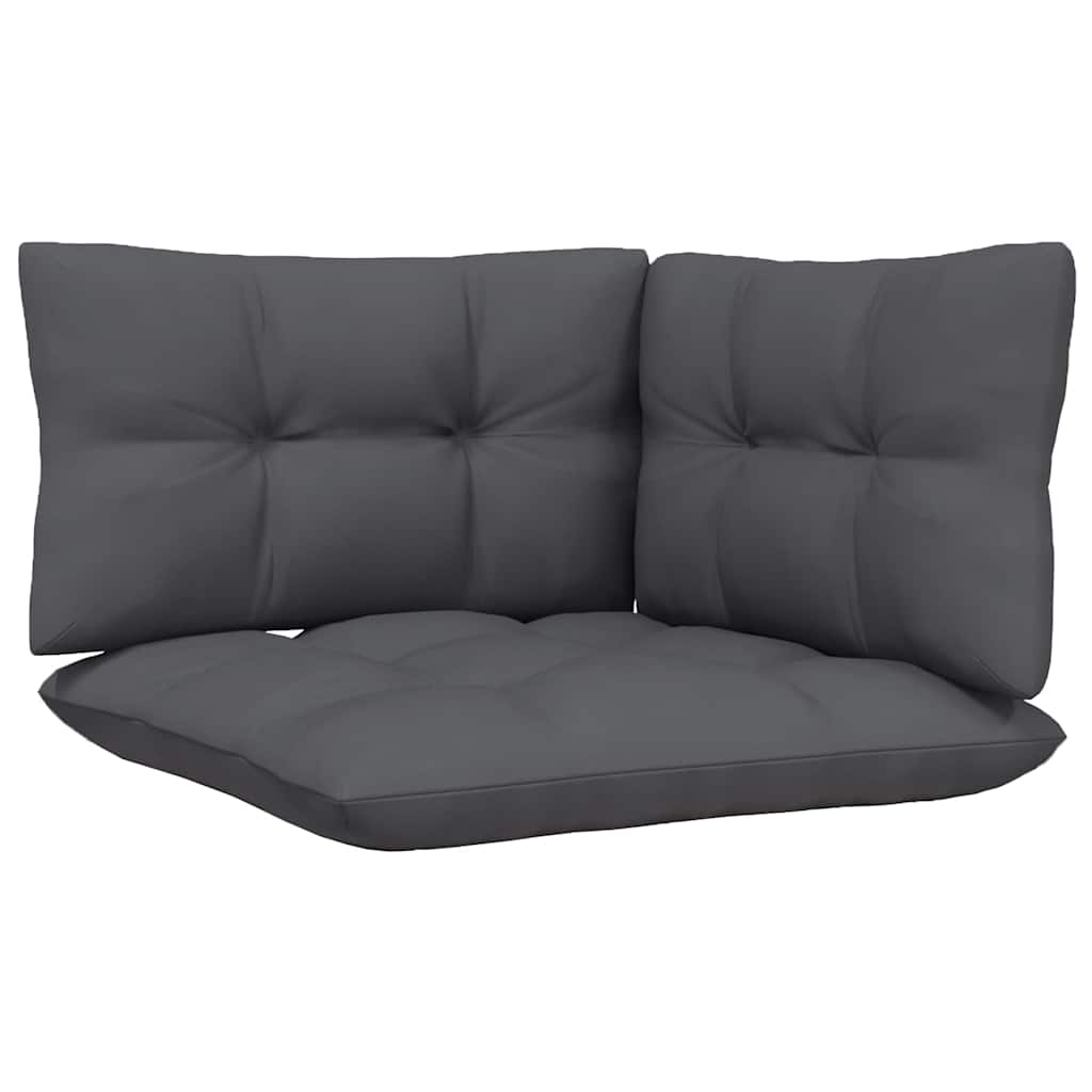 Loungegrupp Med Dynor 3 Delar Massiv Furu