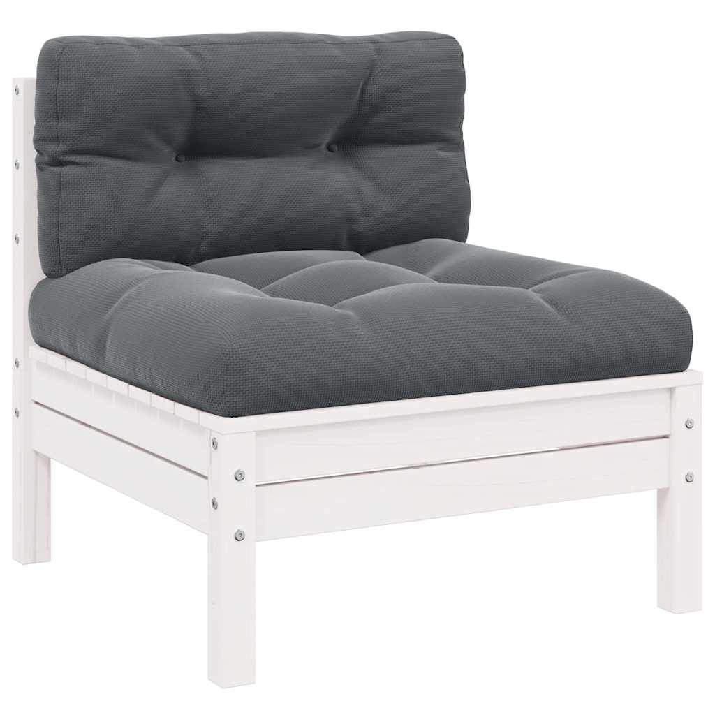 Loungegrupp Med Dynor 3 Delar Massiv Furu