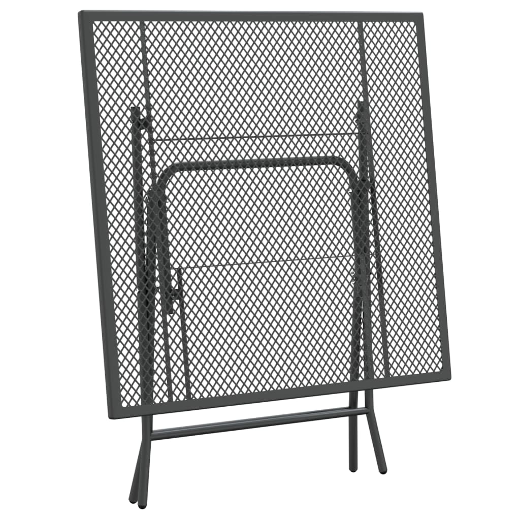 Trädgårdsbord Sträckmetall Antracit