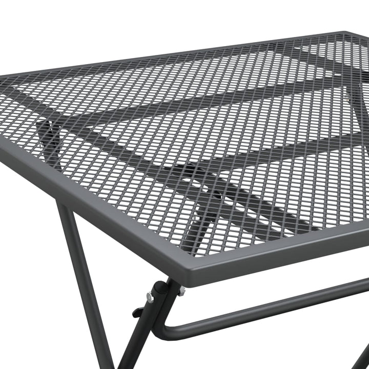 Trädgårdsbord Sträckmetall Antracit
