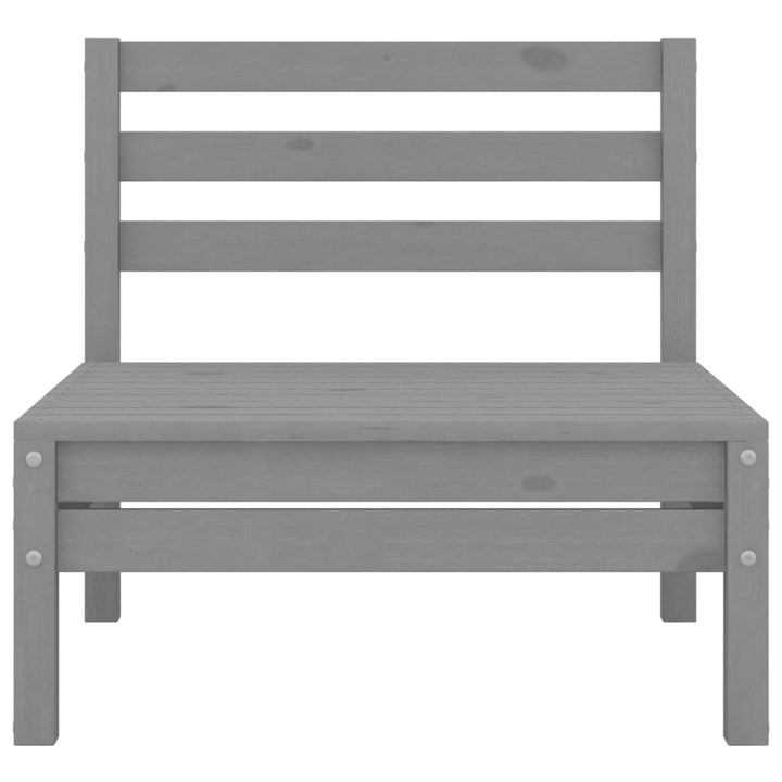 Trädgårdssoffa 2-Sits Massiv Furu