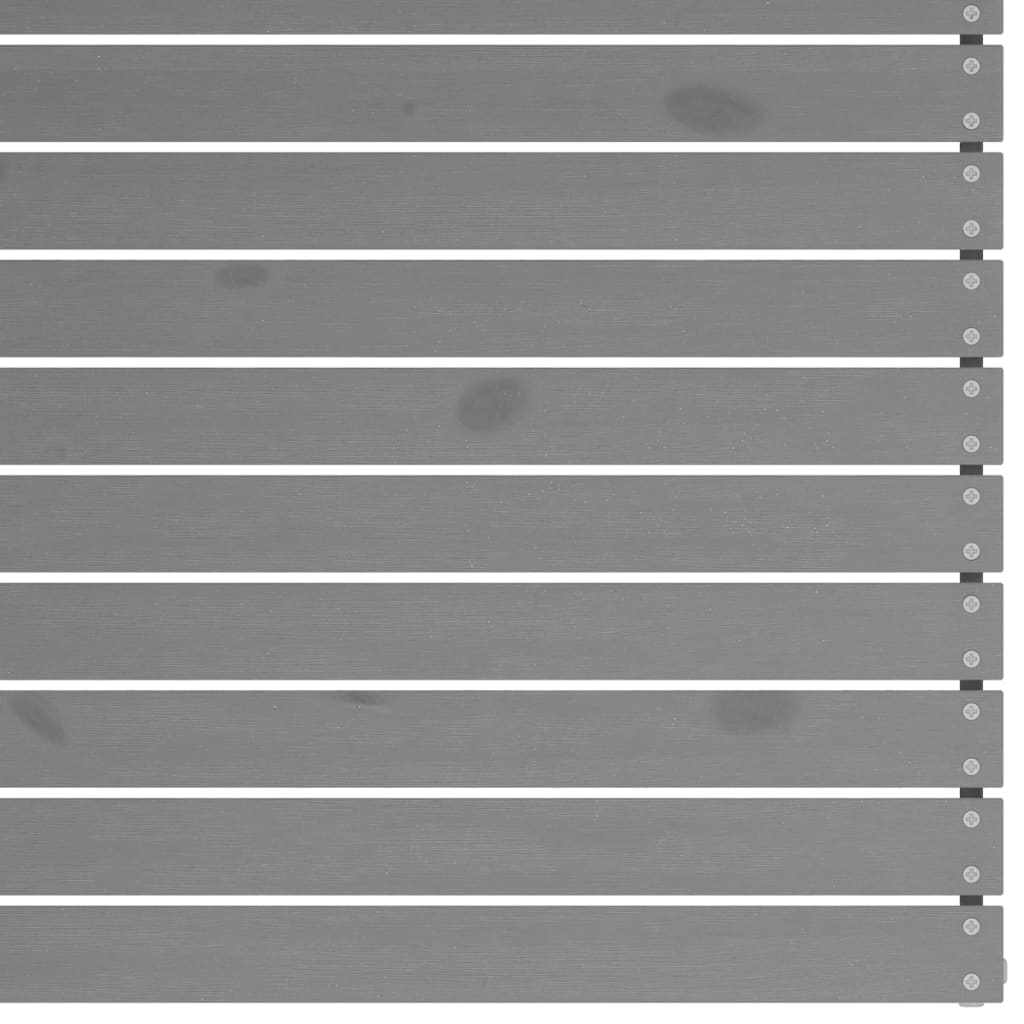 Loungegrupp För Trädgården 5 Delar Massiv Furu
