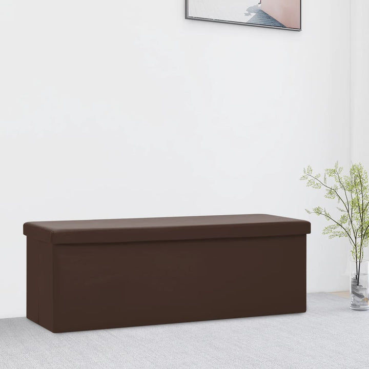 Hopfällbar Förvaringsbänk Pvc