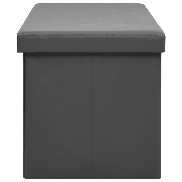 Hopfällbar Förvaringsbänk Pvc