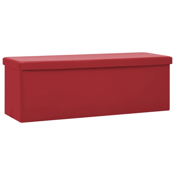 Hopfällbar Förvaringsbänk Pvc