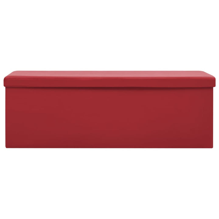 Hopfällbar Förvaringsbänk Pvc