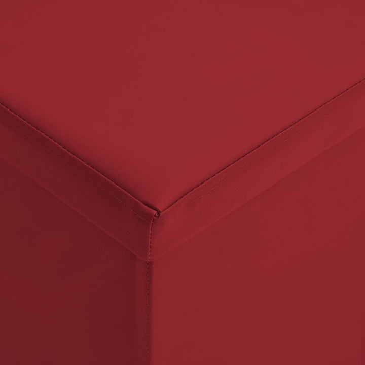 Hopfällbar Förvaringsbänk Pvc