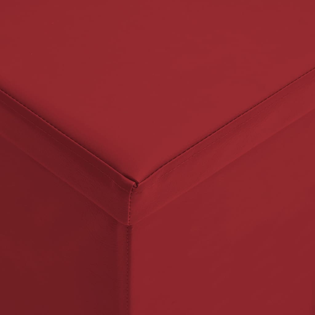 Hopfällbar Förvaringsbänk Pvc