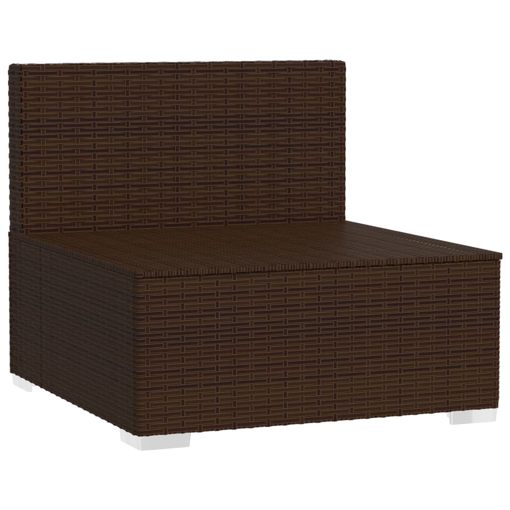 Soffa Med Dynor Konstrotting Brun