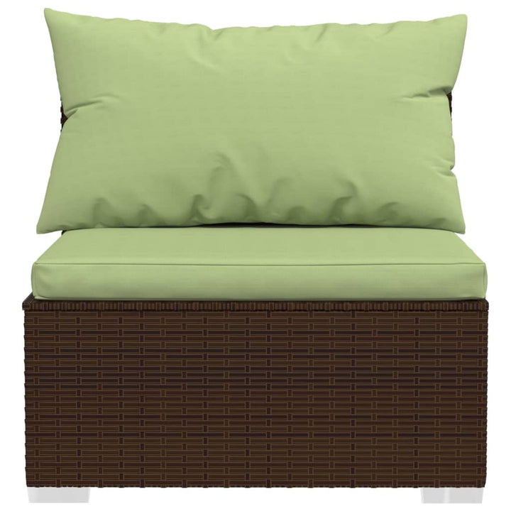 Soffa Med Dynor Konstrotting Brun