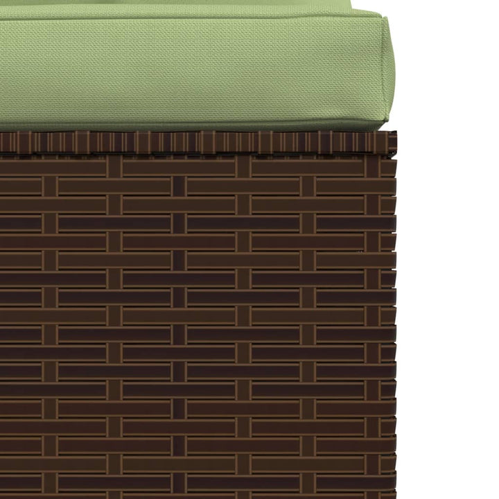 Soffa Med Dynor Konstrotting Brun
