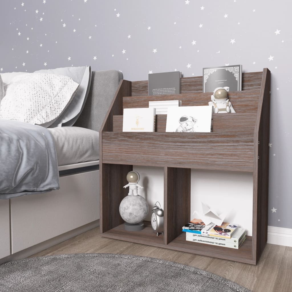 Tidningsställ För Barn 71X30X78,5 Cm Konstruerat Trä