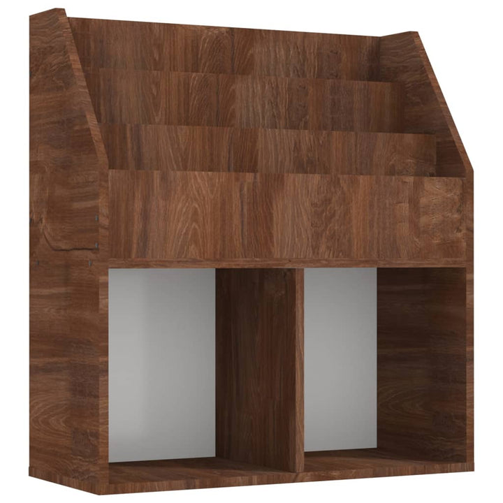 Tidningsställ För Barn 71X30X78,5 Cm Konstruerat Trä
