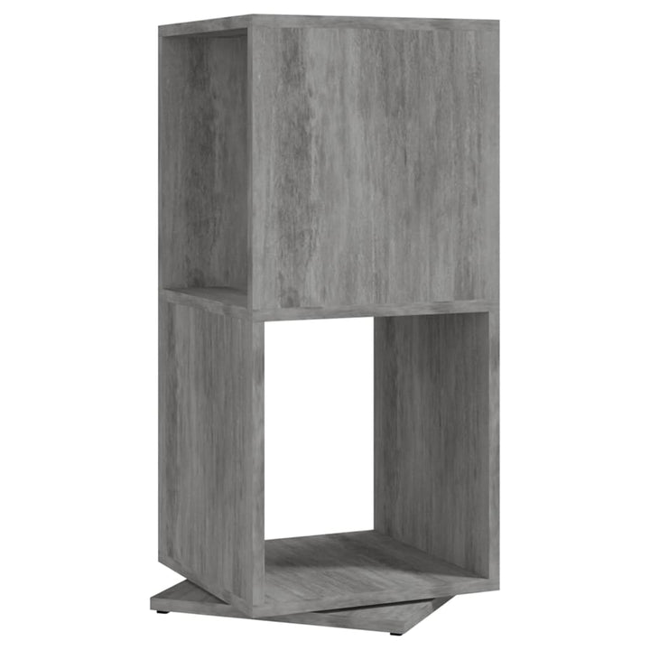 Roterande Hylla 34,5X34,5X75,5 Cm Konstruerat Trä