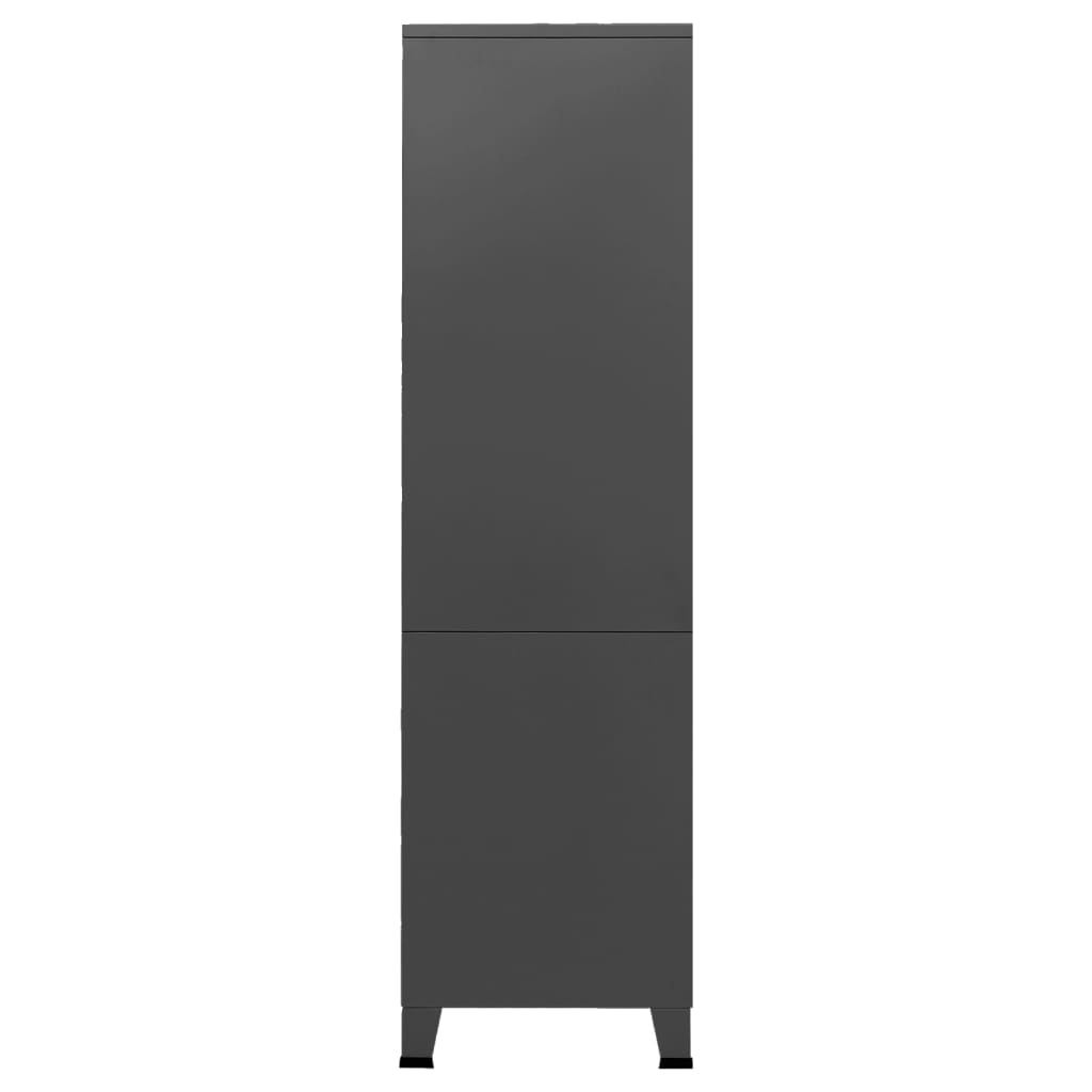 Garderob Industriell 90X50X180 Cm Metall