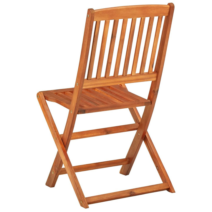 Matgrupp För Trädgården 9 Delar 180X90X75 Cm Massivt Akaciaträ