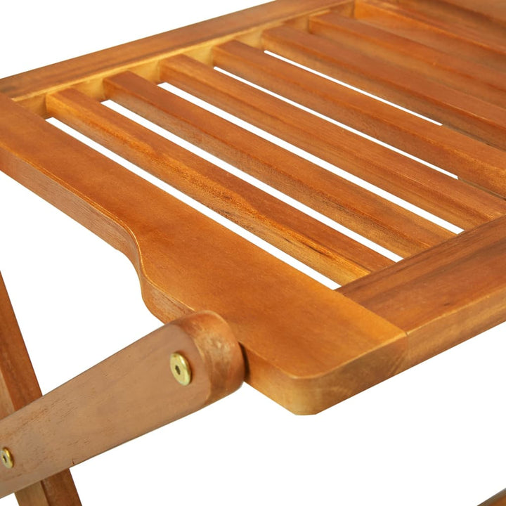 Matgrupp För Trädgården 11 Delar 220X90X75 Cm Massivt Akaciaträ
