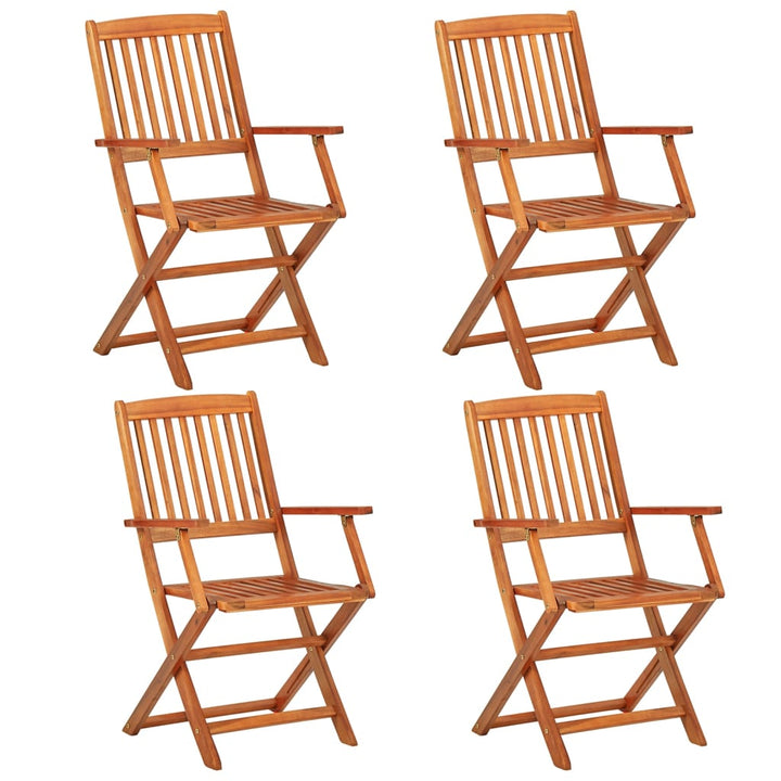 Matgrupp För Trädgården 13 Delar 280X90X75 Cm Massivt Akaciaträ