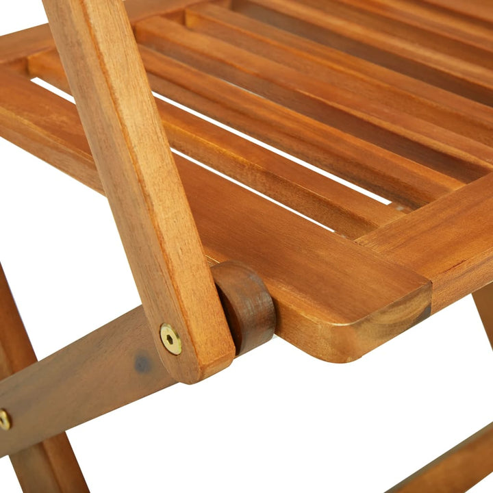 Matgrupp För Trädgården 13 Delar 280X90X75 Cm Massivt Akaciaträ