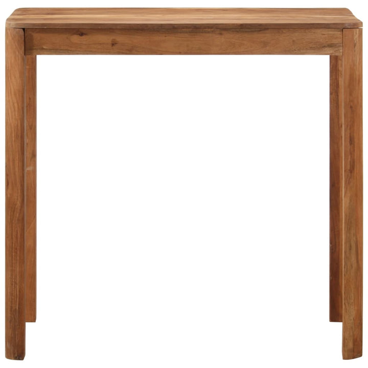 Barbord Massivt Trä Med Honungsfinish