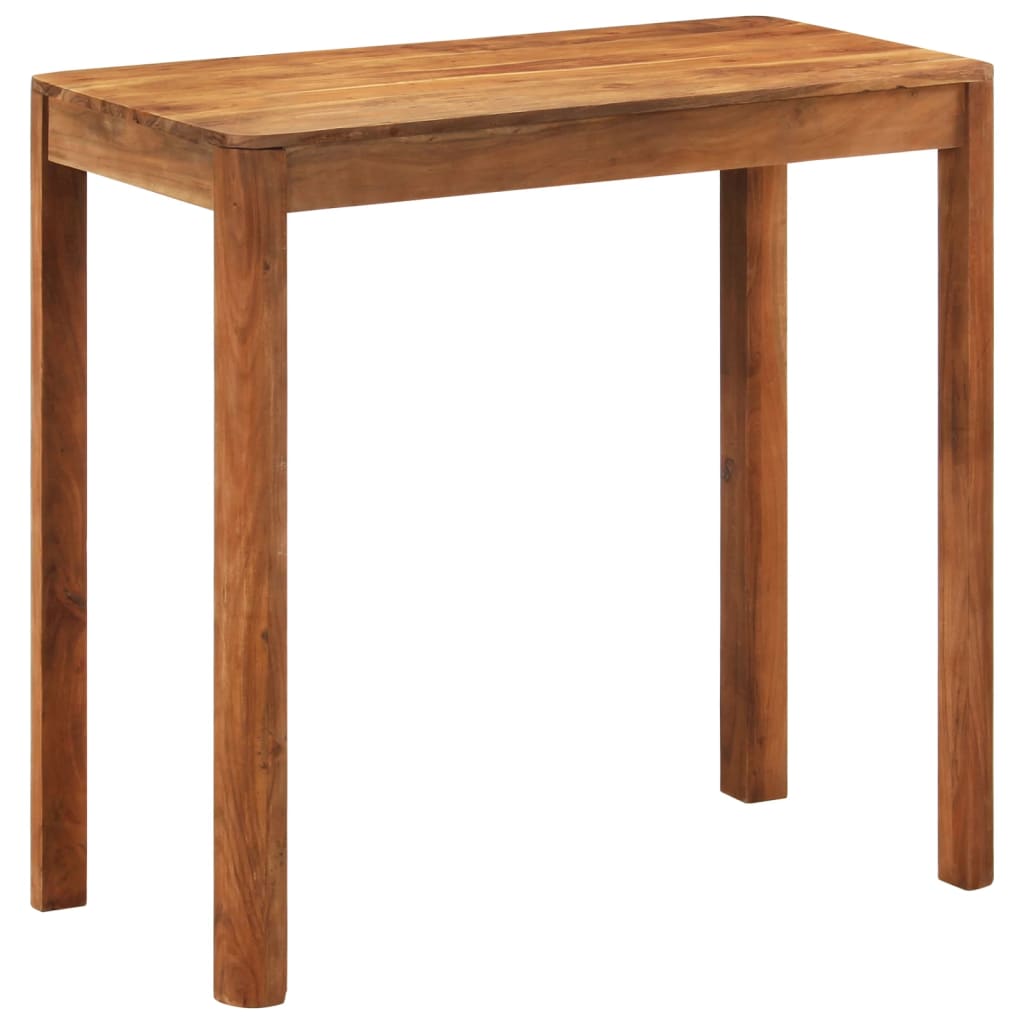 Barbord Massivt Trä Med Honungsfinish