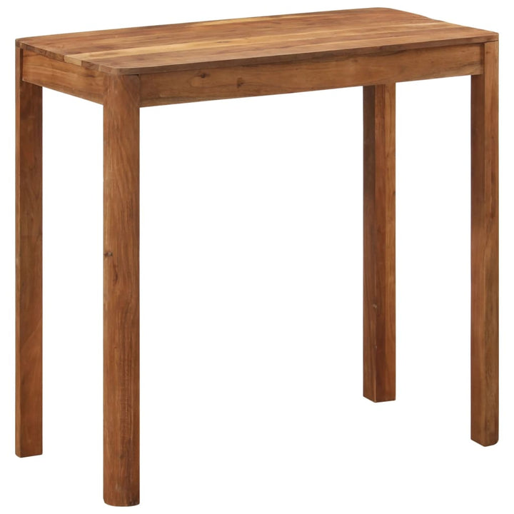 Barbord Massivt Trä Med Honungsfinish