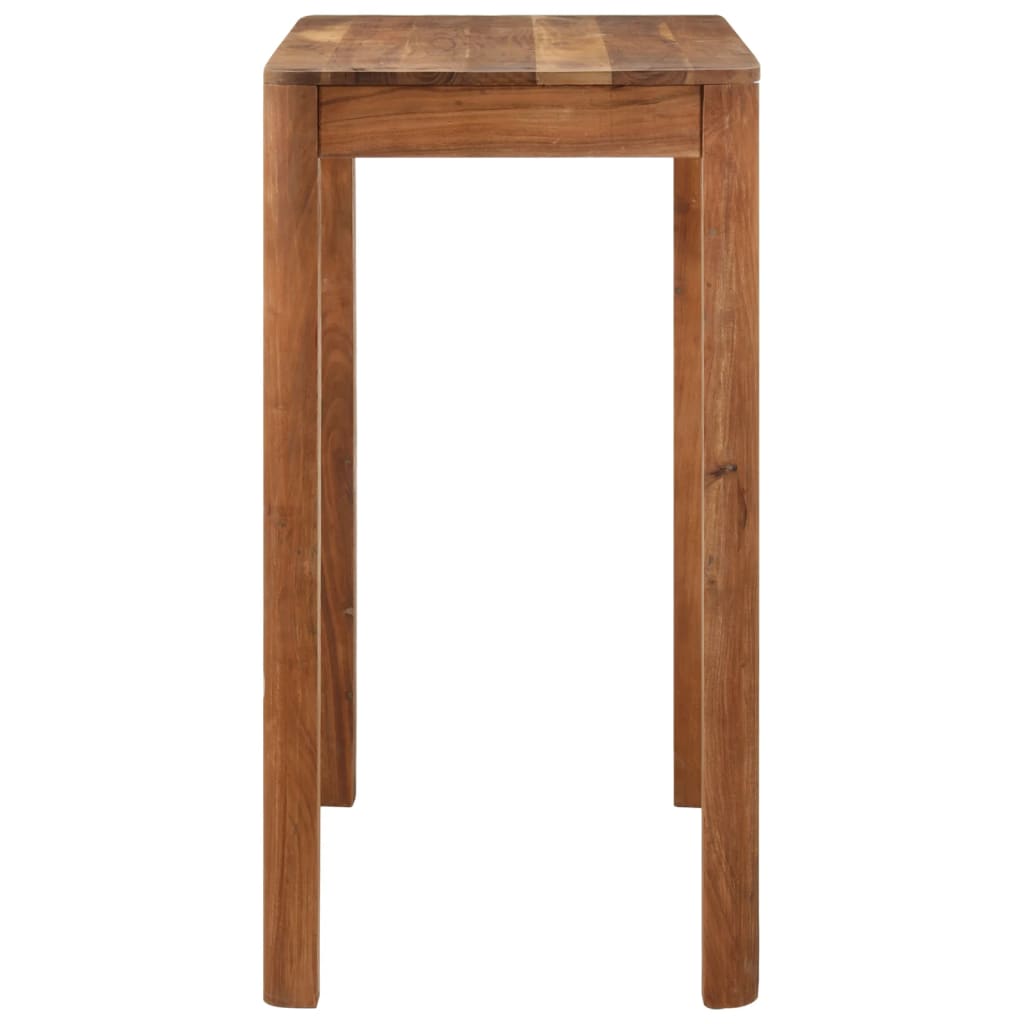 Barbord Massivt Trä Med Honungsfinish