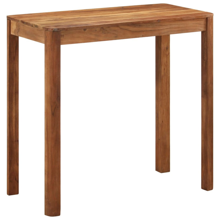 Barbord Massivt Trä Med Honungsfinish