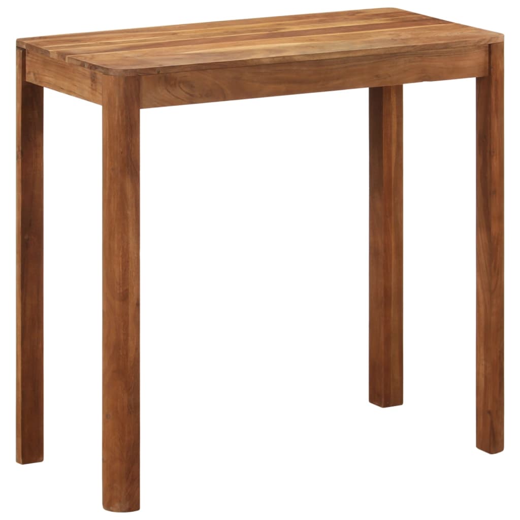 Barbord Massivt Trä Med Honungsfinish