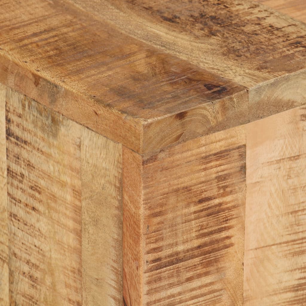 Tv-Bänk 110X30X40 Cm Massivt Mangoträ
